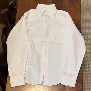 BOYS - White Button Down Shirt